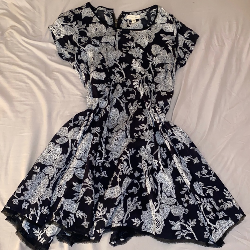 Urban outfitters black and white dress size xs